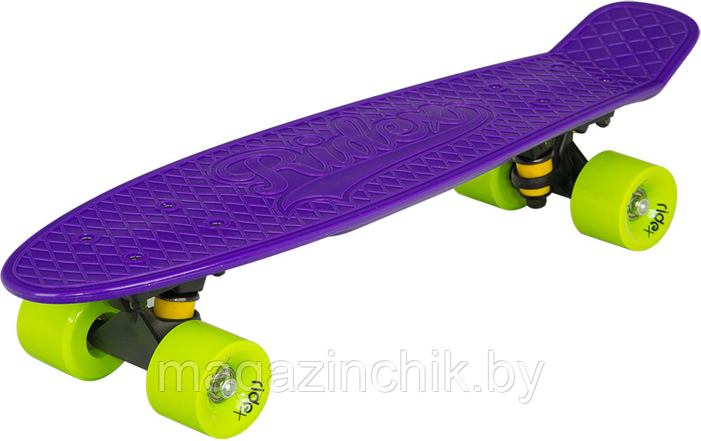 Пенниборд (Penny Board) RIDEX Berry, ABEC-7, фиолетовый - фото 1 - id-p61355360
