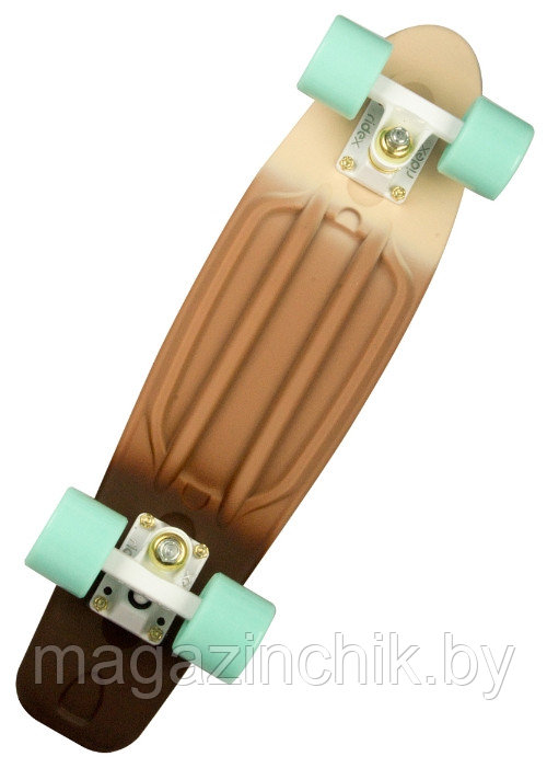 Пенниборд (Penny Board) RIDEX Cappuccino, ABEC-7, коричневый - фото 4 - id-p61355369