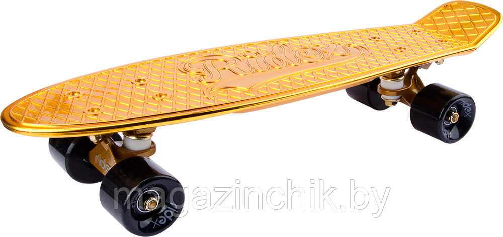Пенниборд (Penny Board) RIDEX Dolce, ABEC-9, золотой