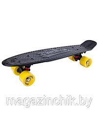 Пенниборд (Penny Board) RIDEX Fighter, ABEC-7, черный