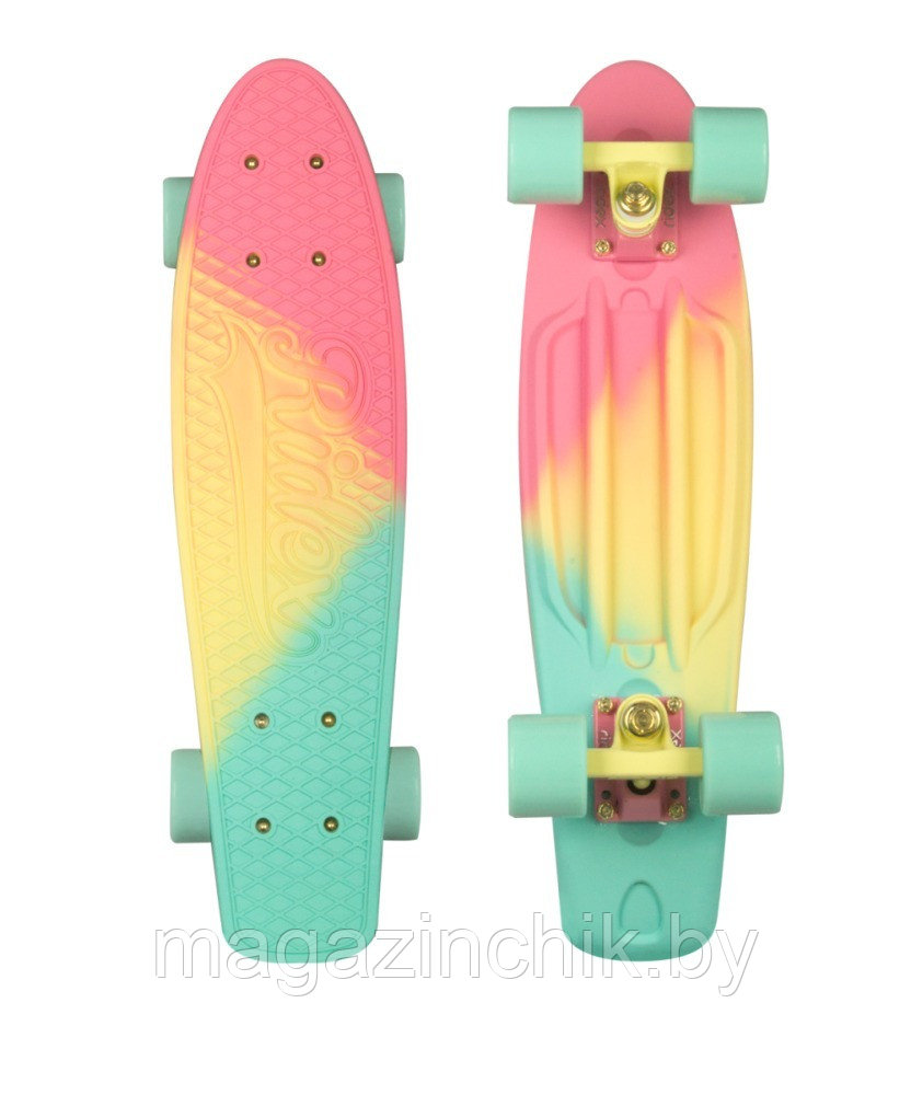 Пенниборд (Penny Board) RIDEX Malibu, ABEC-9 - фото 4 - id-p61355388