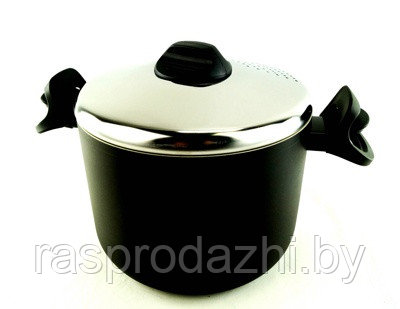Кастрюля для спагетти Flonal Cookware Palladium Ecolux 6 литров "код.0001" (арт. 9-6350)