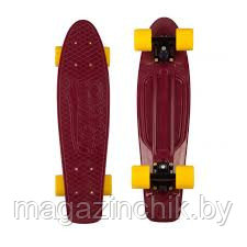 Пенниборд (Penny Board) RIDEX Marsala, ABEC-7, бордовый - фото 2 - id-p61370671