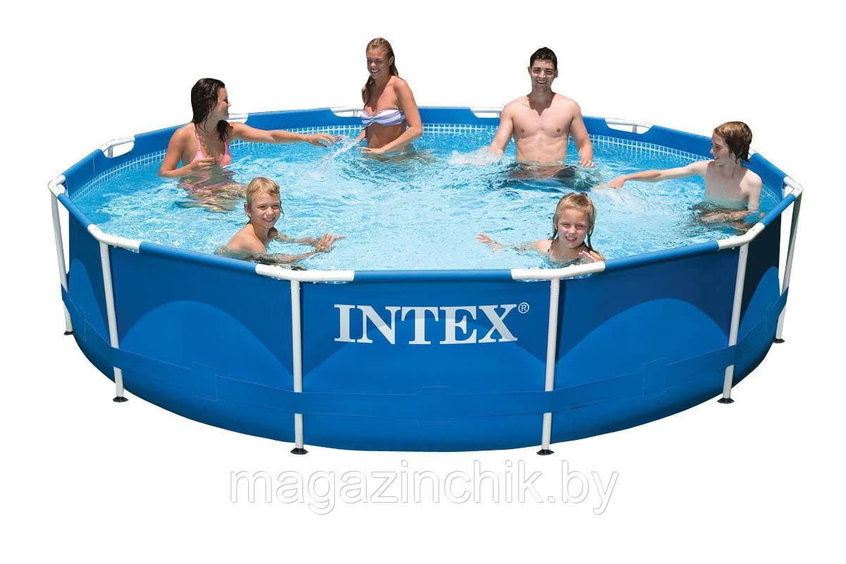 Каркасный бассейн Intex 56994 (28210) 366 х 76 см Metal Frame Pool Set - фото 1 - id-p543441