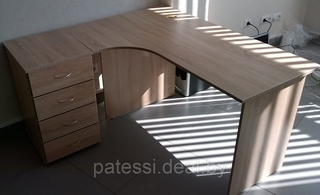 Угловой стол для офиса, левосторонний - фото 4 - id-p61419714