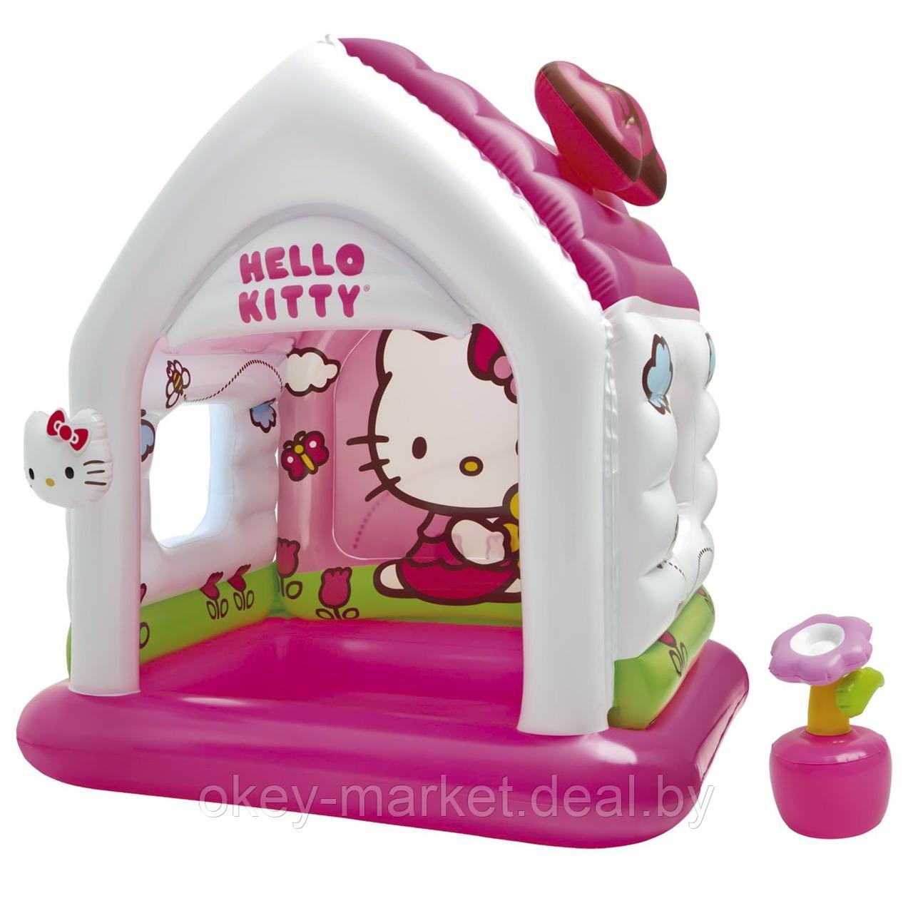 Надувной домик-манеж  Intex Hello Kitty 48631