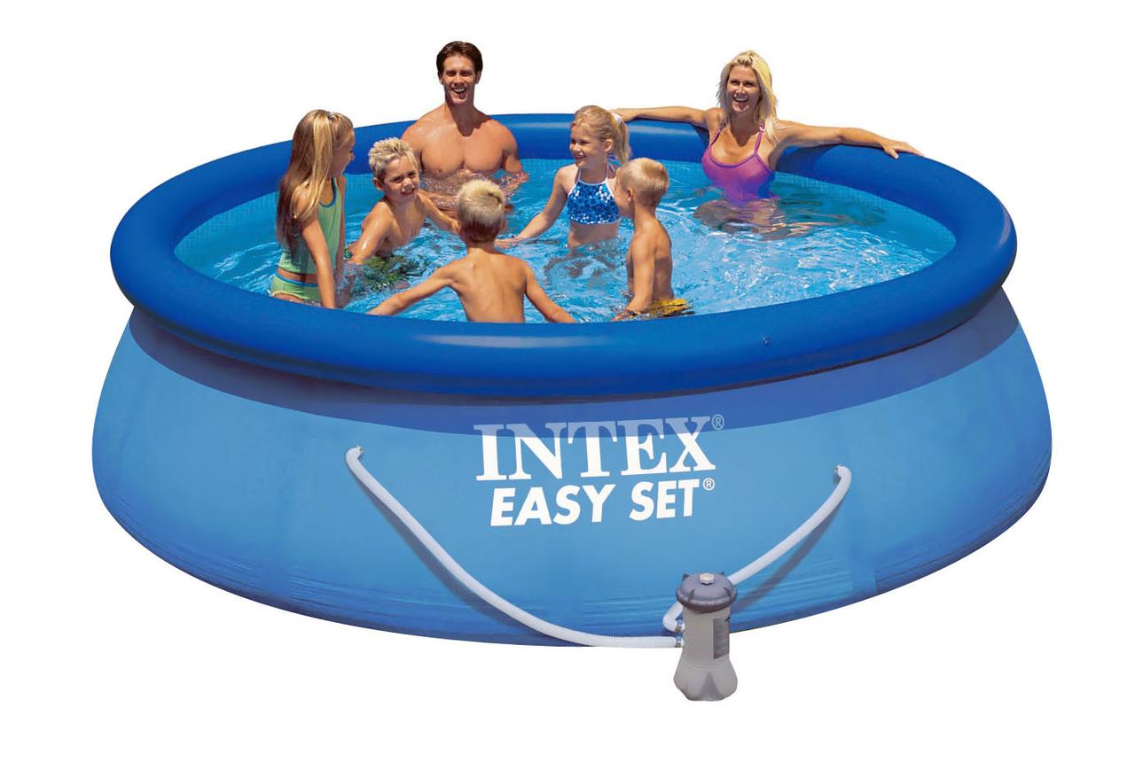 Надувной бассейн Intex Easy Set Pool Set 28132/56422 366x76 см - фото 2 - id-p61431488