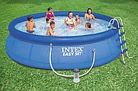 Надувной бассейн Intex Easy Set 26166NP 457х107 см 26166 Надувной бассейн Intex Easy Set 26166NP 457х107 см