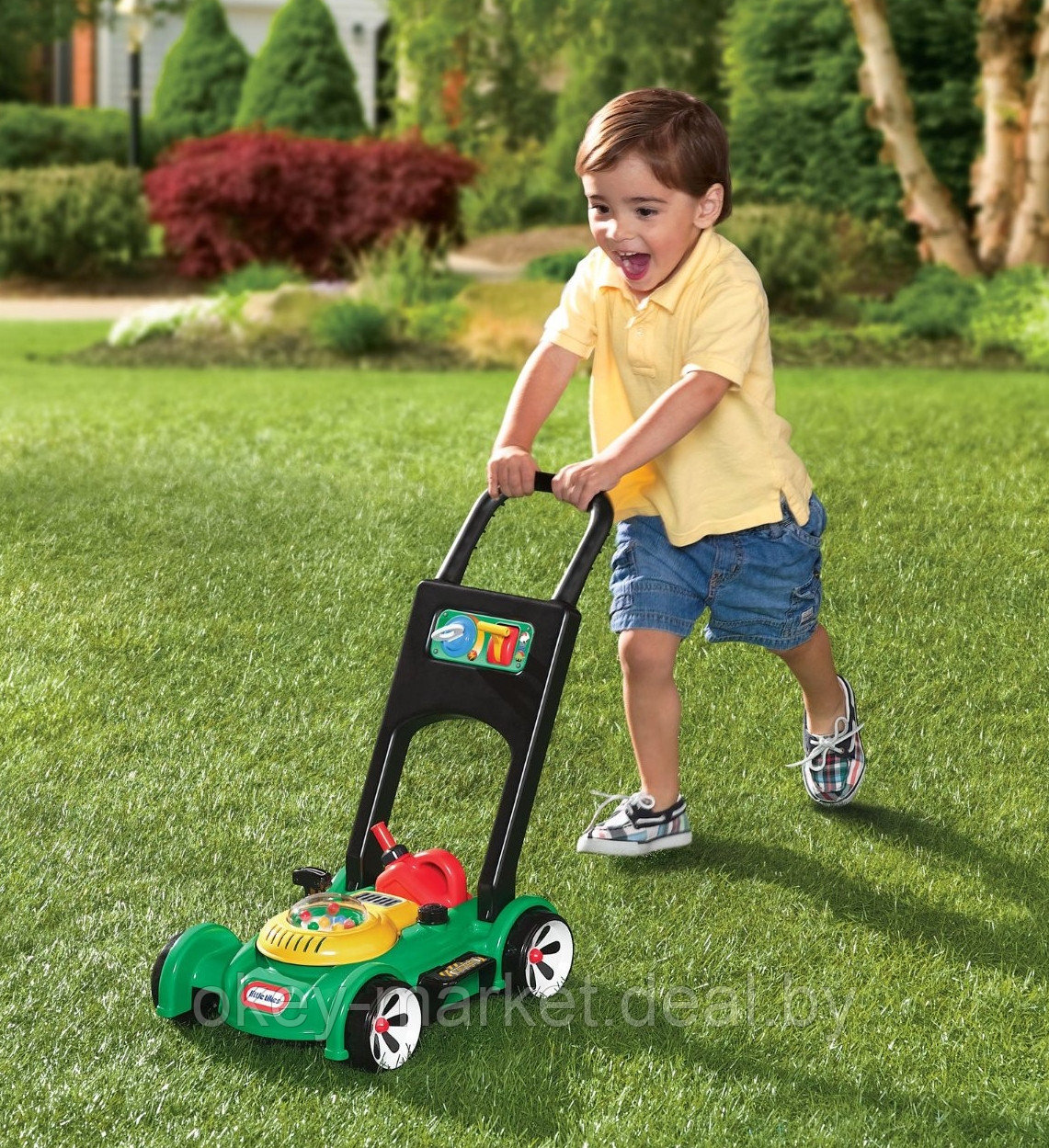 Каталка Little Tikes 633614 Газонокосилка - фото 5 - id-p61432148