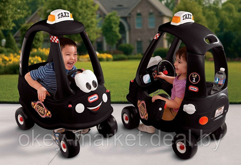 Машинка-каталка Little Tikes Такси - фото 4 - id-p61432366