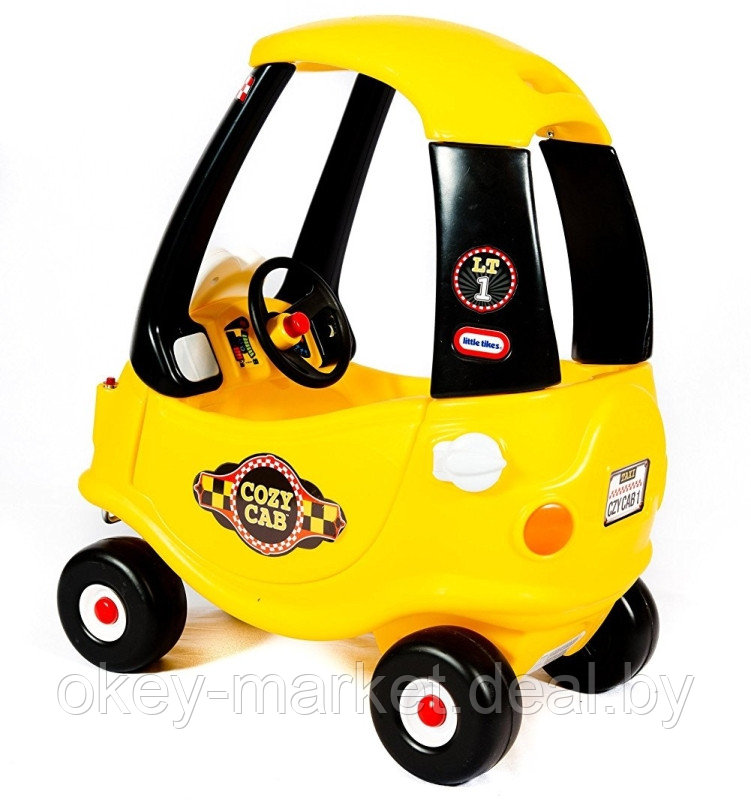 Машинка-каталка Little Tikes Такси LT-172175 - фото 6 - id-p61432396