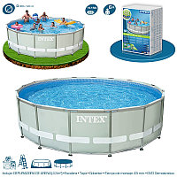 INTEX 54924/28324 Бассейн каркасный ULTRA FRAME POOL 488 x 122 см+полный комплект