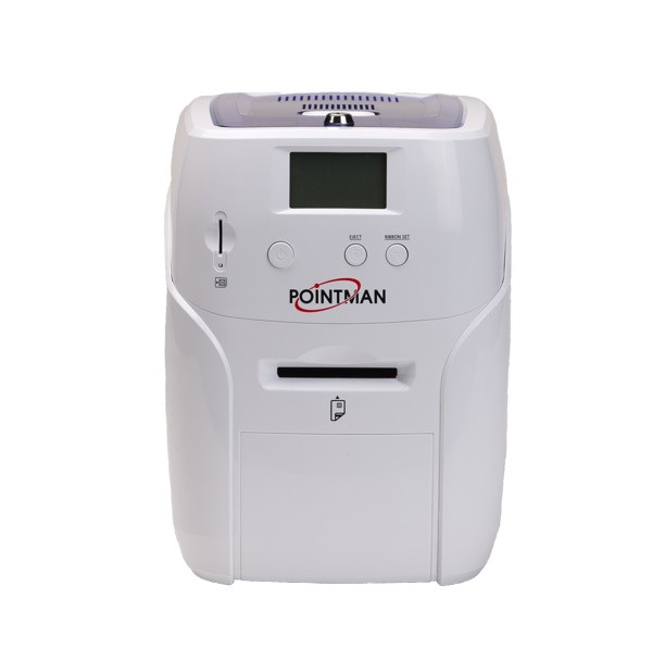 Pointman N10-0002-00 принтер пластиковых карт Nuvia N10 с модулем Wi-Fi - фото 1 - id-p61445357