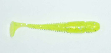 Твистер Lucky John TIOGA LIME CHARTREUSE 3.4" (6шт.)