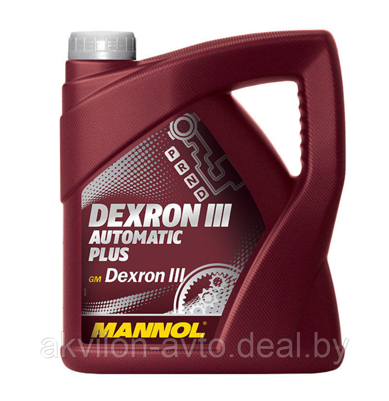 8206 Mannol ATF Dexron III Automatic Plus 4 л. Масло трансмиссионное для АКПП - фото 1 - id-p58895067