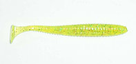 Твистер Lucky John S-SHAD TAILCHARTREUSE RED 2.8" (7шт.)