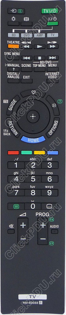 ПДУ для Sony RM-ED033 ic (серия  HSN195 )