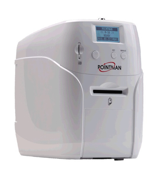 Pointman N10-1021-00 принтер пластиковых карт Nuvia N10 с бесконтактным и магнитным энкодерами - фото 4 - id-p61478040