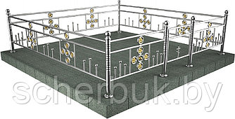 Ограды для могил из нержавеющей стали минск