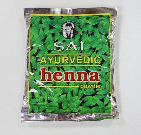 Натуральная индийская хна Sai Ayurvedic Henna, 100гр - фото 1 - id-p61495655