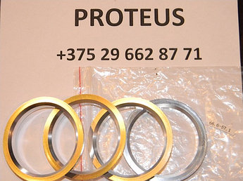 Кольцо центровочное 66.6-57.1 алюминий