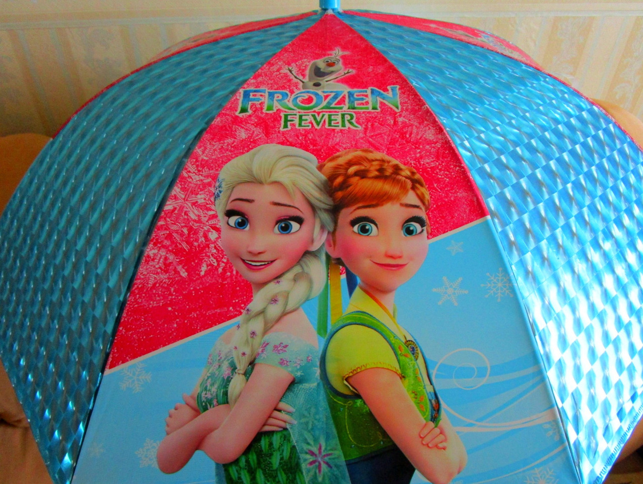 Детский прозрачный 3D зонт-трость "frozen" холодное сердце - фото 4 - id-p15464996