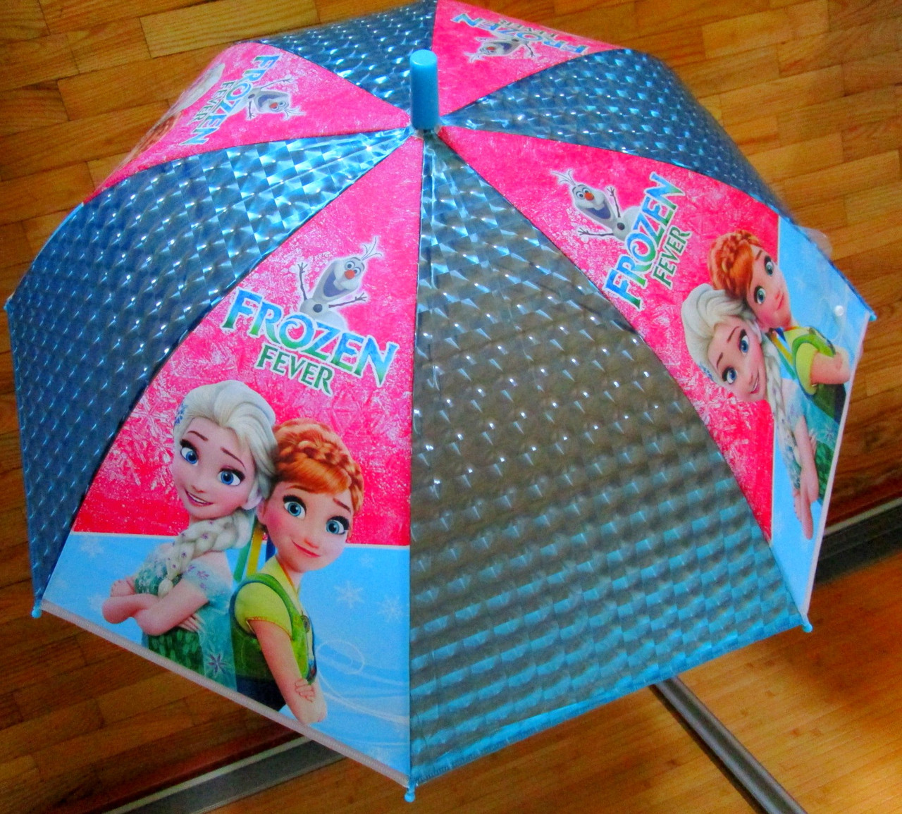 Детский прозрачный 3D зонт-трость "frozen" холодное сердце - фото 6 - id-p15464996