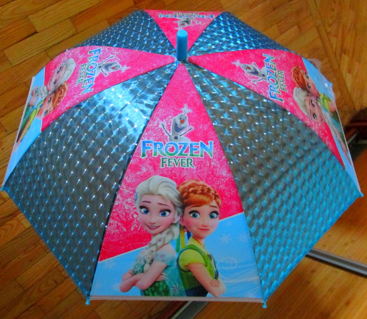 Детский прозрачный 3D зонт-трость "frozen" холодное сердце - фото 3 - id-p15464996