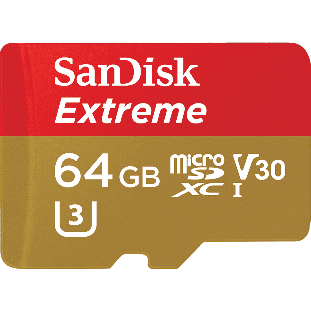 Карта памяти MicroSDXC 64GB SanDisk Extreme® UHS-I, Class 10, 90 МБ/с - фото 2 - id-p47418954