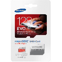 Карта памяти MicroSDXC 128GB Samsung EVO PLUS UHS-I U1, Class 10, 80/20 МБ/с