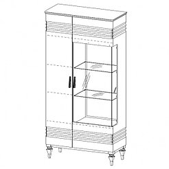 TORINO Витрина TO-W2 L/P