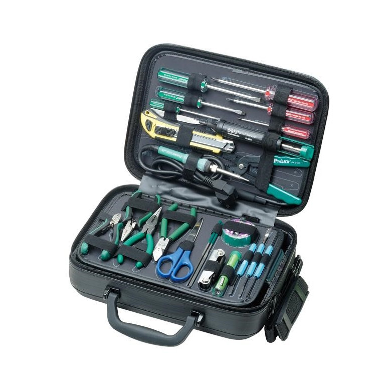 Набор инструментов для электроники базовый Pro'sKit 1PK-710KB по ...