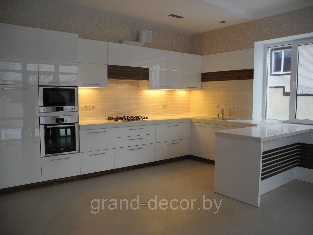 Изготовление кухонных фасадов МДФ (эмаль высокий глянец) - фото 5 - id-p61563541