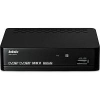 Ресивер BBK DVB-T SMP123 HDT2 цифровой телевизионный тенмно-серый