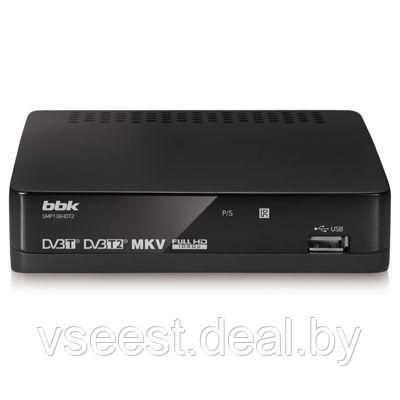 Ресивер BBK DVB-T SMP136HDT2 цифровой телевизионный черный,серый - фото 1 - id-p61564541