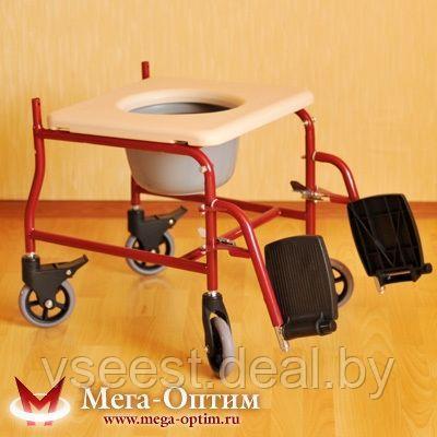 Инвалидное кресло-коляска FS 692-45 с санитарным устройством - фото 8 - id-p61564585