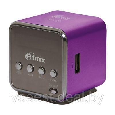 Портативная миниколонка Ritmix SP-220 (розовый)