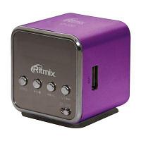 Портативная миниколонка Ritmix SP-220 (розовый)