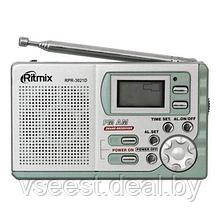 Портативный радиоприемник RITMIX RPR-3021 (black, silver)