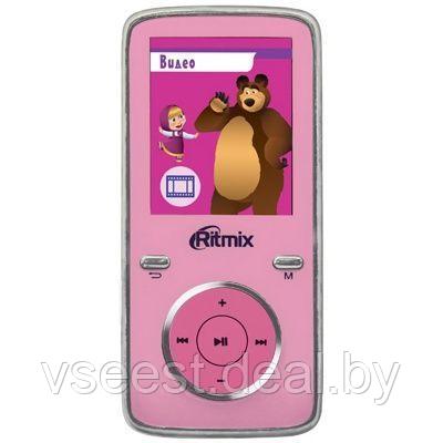 MP3 Flash плеер Ritmix RF-4950M 4GB розовый, фото 2