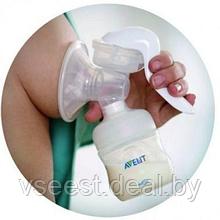 Philips Avent SCF330/20 Молокоотсос ручной  Natural c бутылочкой