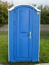 Туалетная кабина Евростандарт с ровным полом Дачный (Синий, Зеленый) (Bb), фото 2