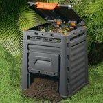 Компостер садовый E-Composter W/Base, черный 231415 (spr)