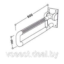 Поручень U - образный откидной для санкомнат 8805 под заказ 7-8 дней, фото 2