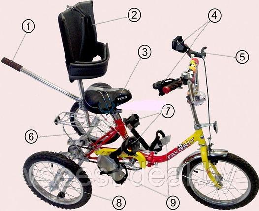 Велосипед Вело Старт- 1 для детей 3-6 лет с ДЦП под заказ, фото 2