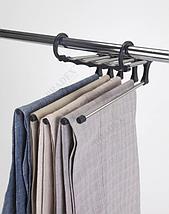 Вешалка для брюк 5 в1 «Гинго» (Magic trousers hanger) TD 0221, фото 3