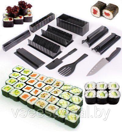 Набор для приготовления роллов «Мидори» (Sushi Maker set with Knife) TK 0001 - фото 9 - id-p61566266