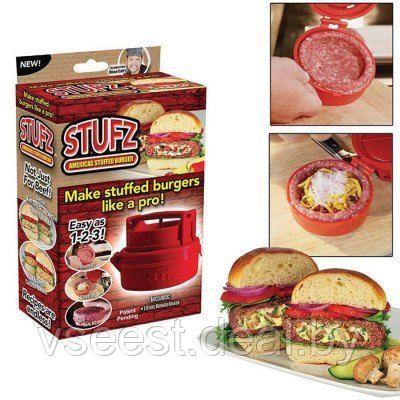 Пресс для формирования котлет с начинкой «От Шефа» (Stufz Stuffed Burgers) TK 0150 - фото 7 - id-p61566272