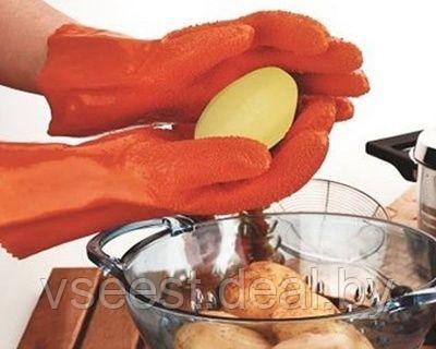 Перчатки для чистки овощей «Шкурка» (Tater Mitts Gloves) TD 0005, фото 2