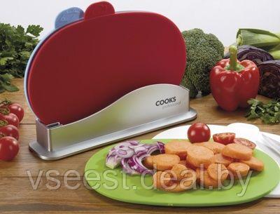 Набор разделочных досок с подставкой «Карнавал» (4PCS chopping board set) TK 0060